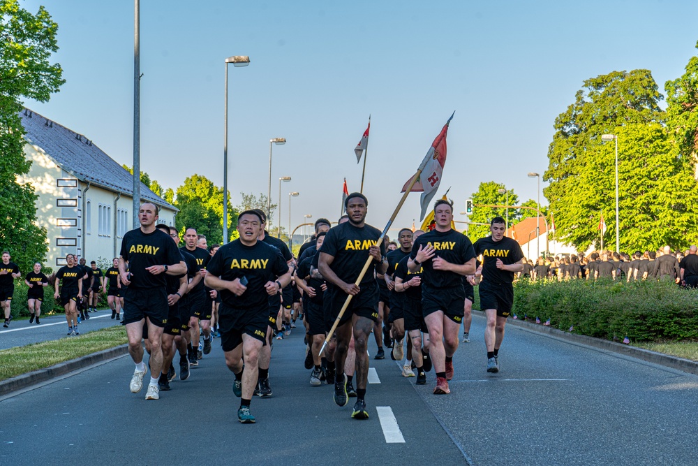 2CR Dragoon Week 2025: Regimental Run