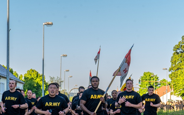 2CR Dragoon Week 2025: Regimental Run