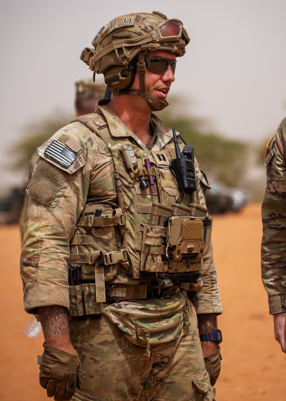 US paratrooper leads from the front at African Lion 2025 final demo in Senegal