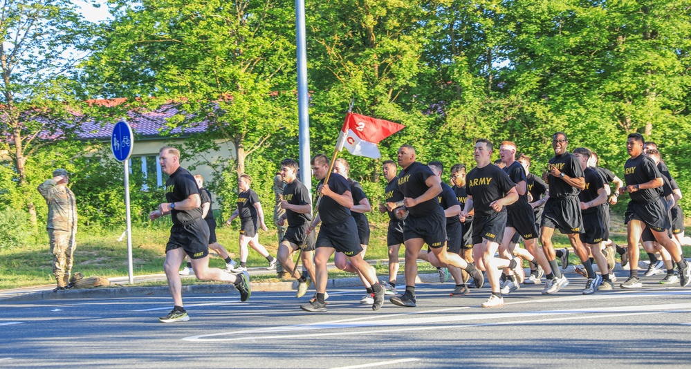 2CR Dragoon Week 2025: Regimental Run