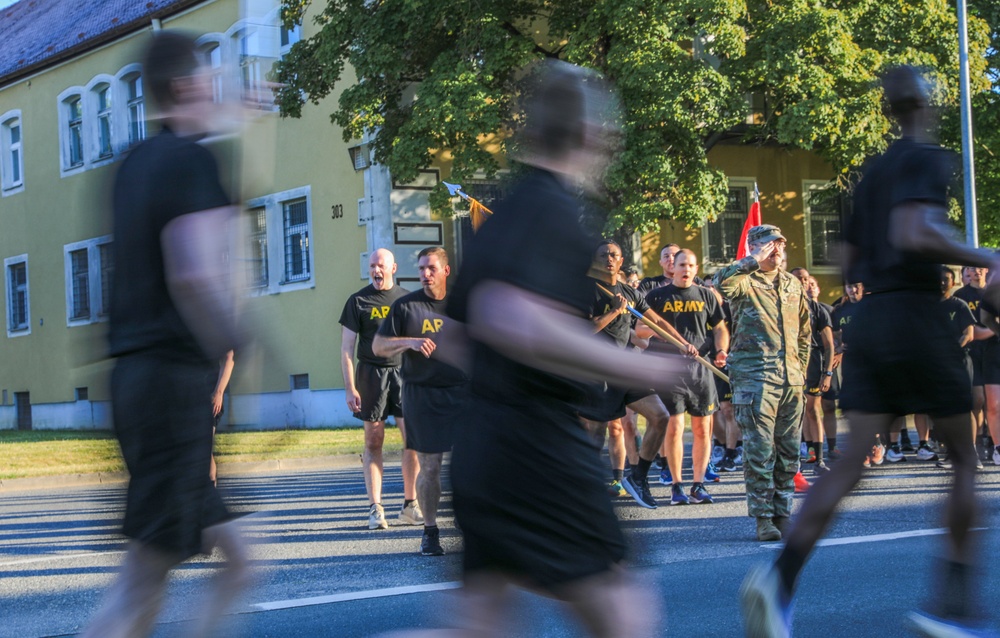 2CR Dragoon Week 2025: Regimental Run