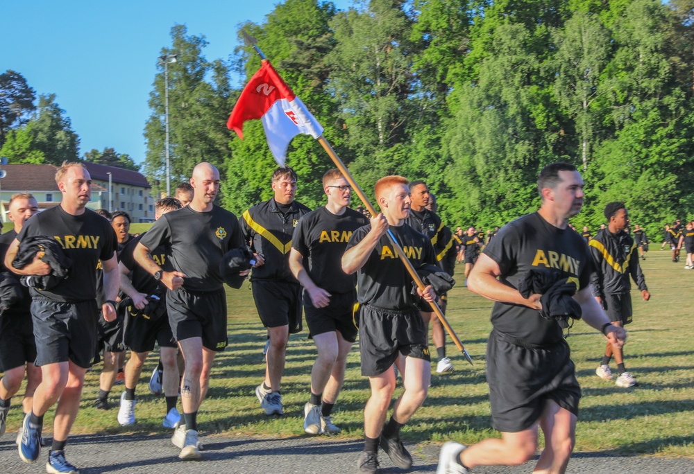 2CR Dragoon Week 2025: Regimental Run