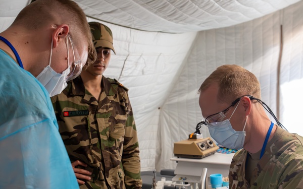Utah Air National Guard delivers essential dental care at African Lion 2025