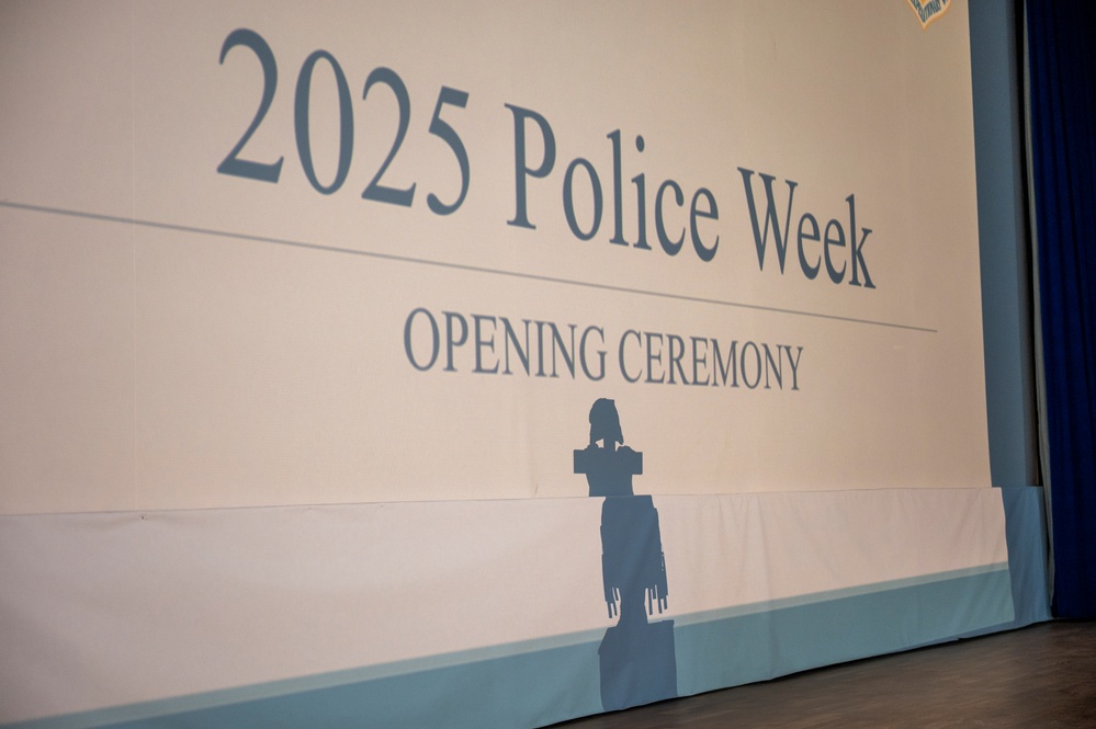 386th AEW Police Week 2025: Opening Ceremony