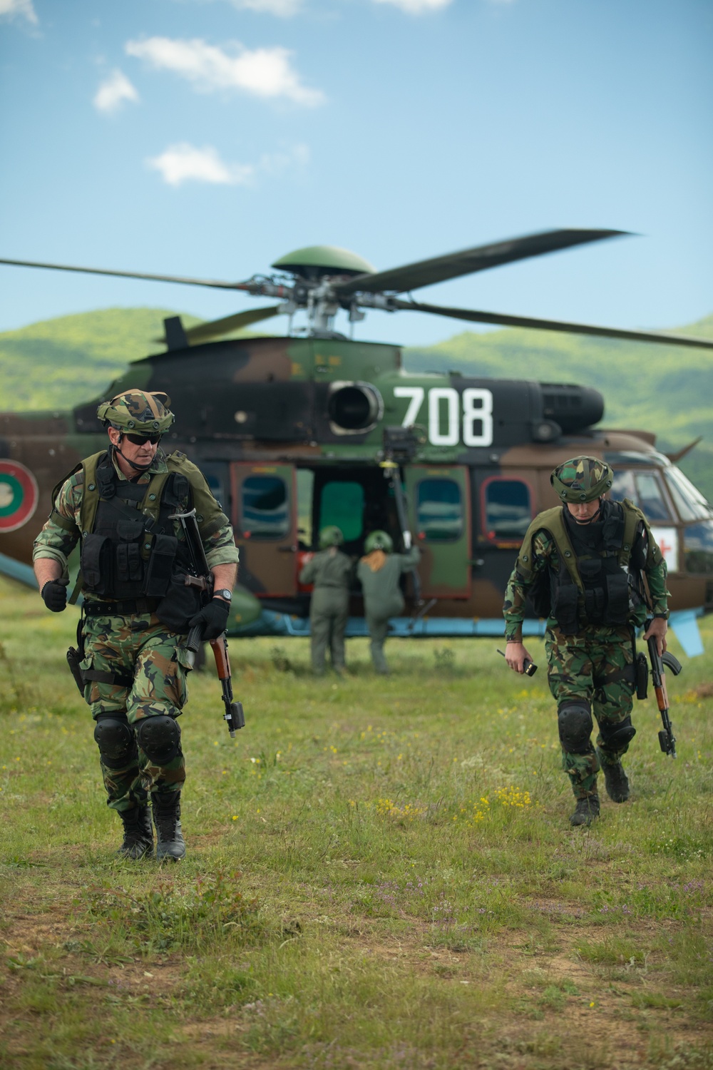 Partner nations support medevac operations during Beyond Horizon 2025