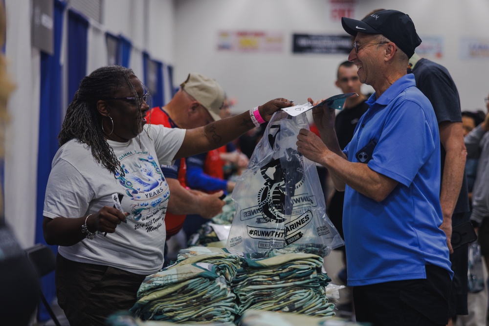 2025 Marine Corps Historic Half packet pickup