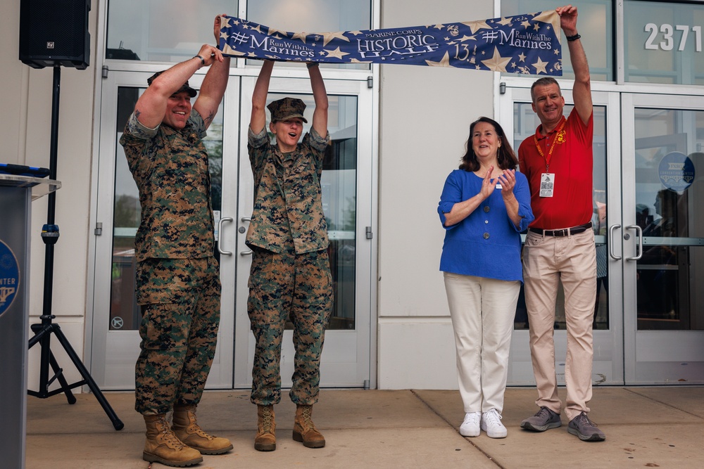 2025 Marine Corps Historic half opening ceremony