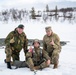 Paratroopers from the 82nd Airborne Division conduct an integrated Joint Forcible Entry training exercise for Swift Response 25