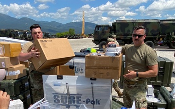 Infantry APS-2 set, more issued to Vermont Army National Guard in Greece for DEFENDER 25