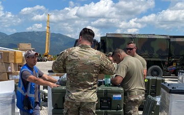 Infantry APS-2 set, more issued to Vermont Army National Guard in Greece for DEFENDER 25