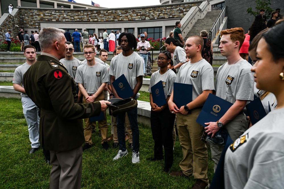 VNG Soldiers recognized during Military Signing Day