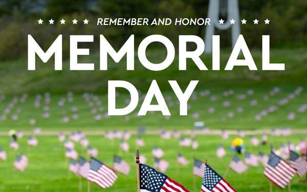 Memorial Day Social Media Graphic