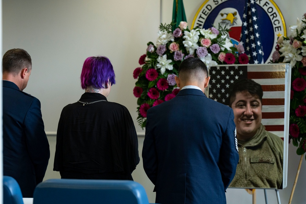 31st Fighter Wing hosts memorial ceremony for Tech. Sgt. Clemente Velasco