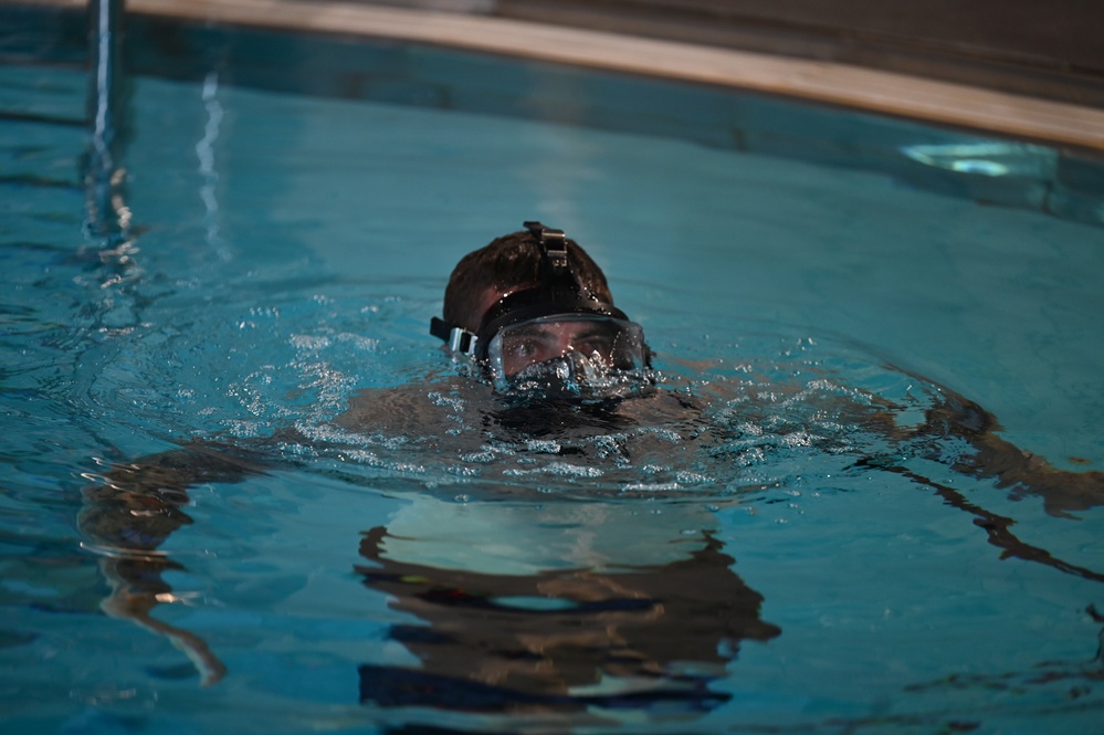 Naval Submarine School Submarine Escape Trainer