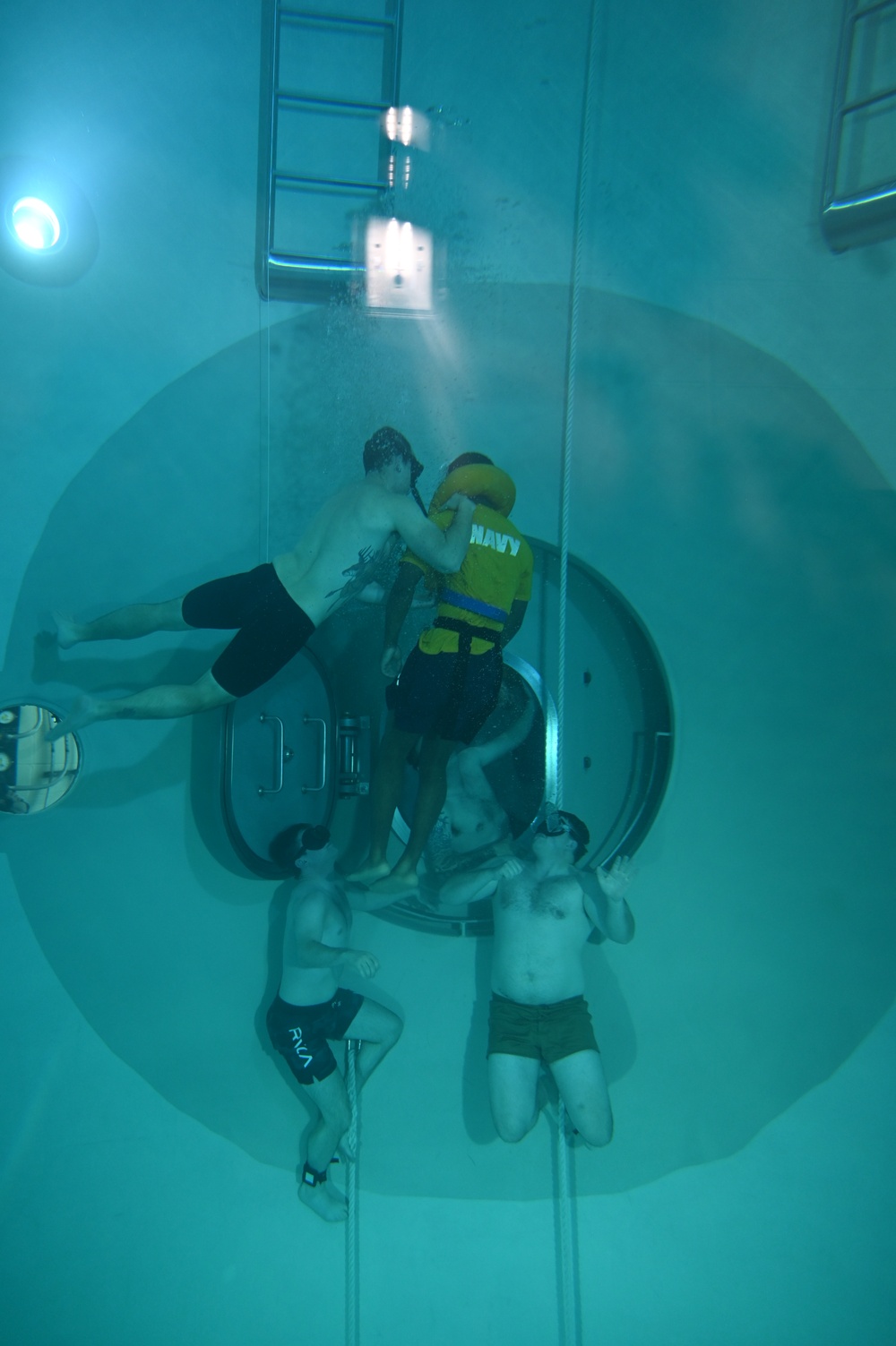 Naval Submarine School Submarine Escape Trainer