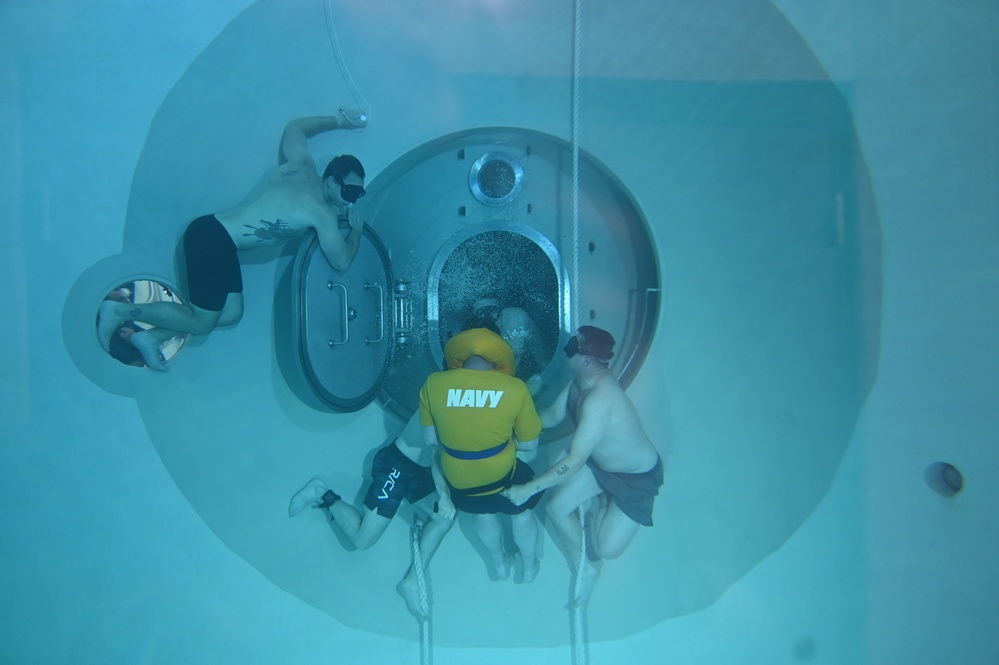 Naval Submarine School Submarine Escape Trainer