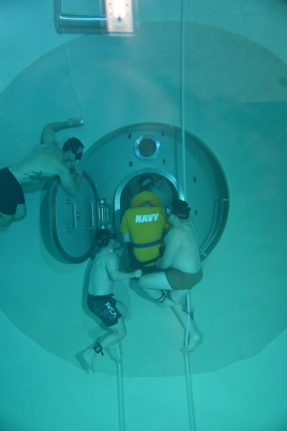 Naval Submarine School Submarine Escape Trainer