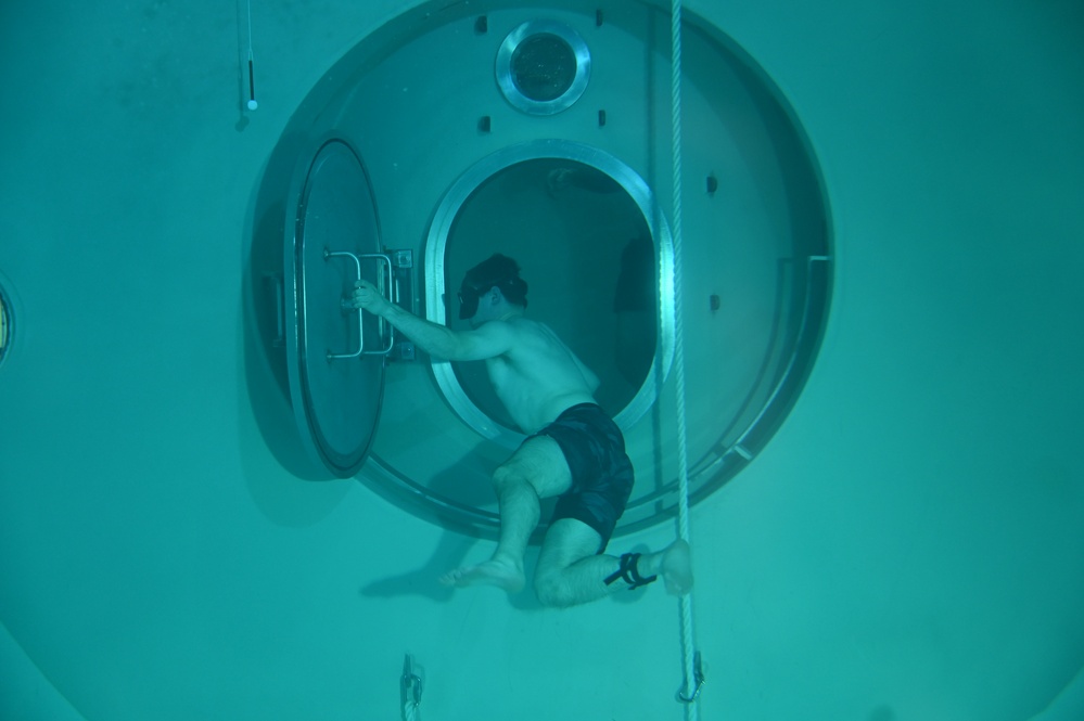 Naval Submarine School Submarine Escape Trainer