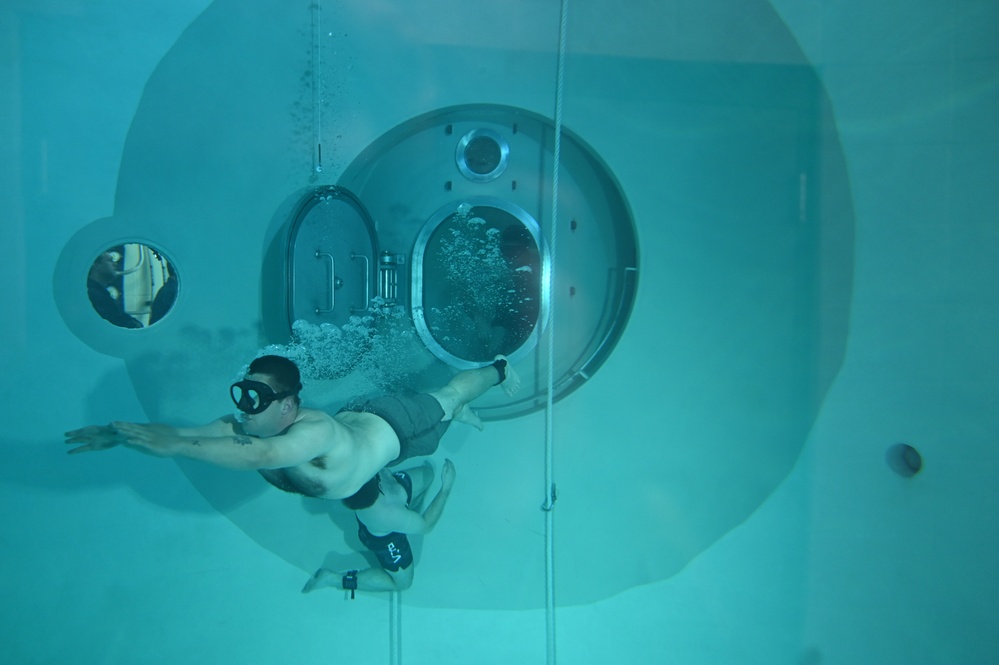 Naval Submarine School Submarine Escape Trainer