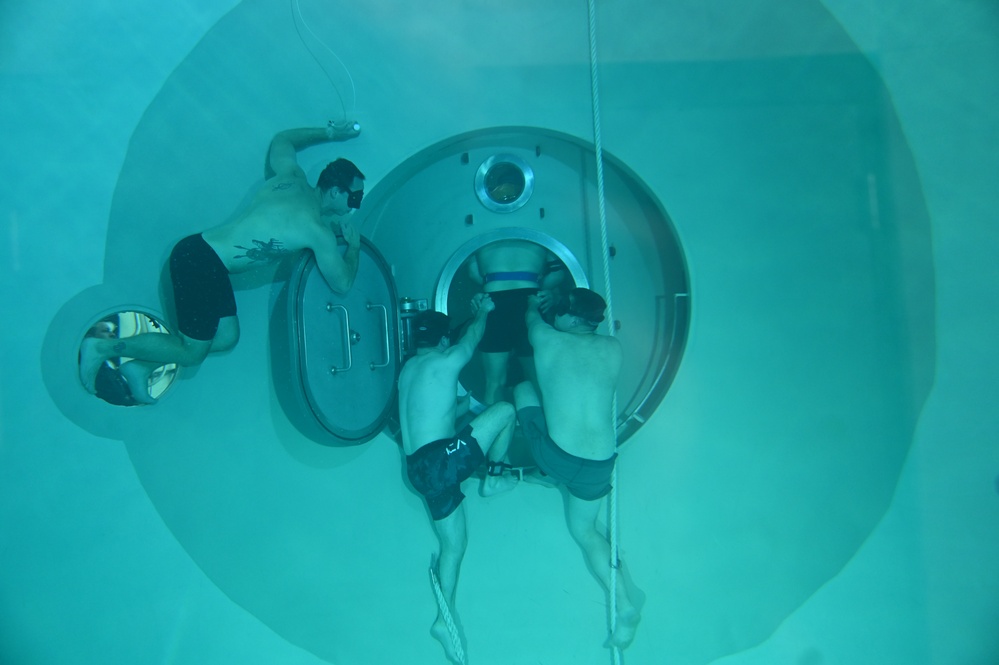 Naval Submarine School Submarine Escape Trainer