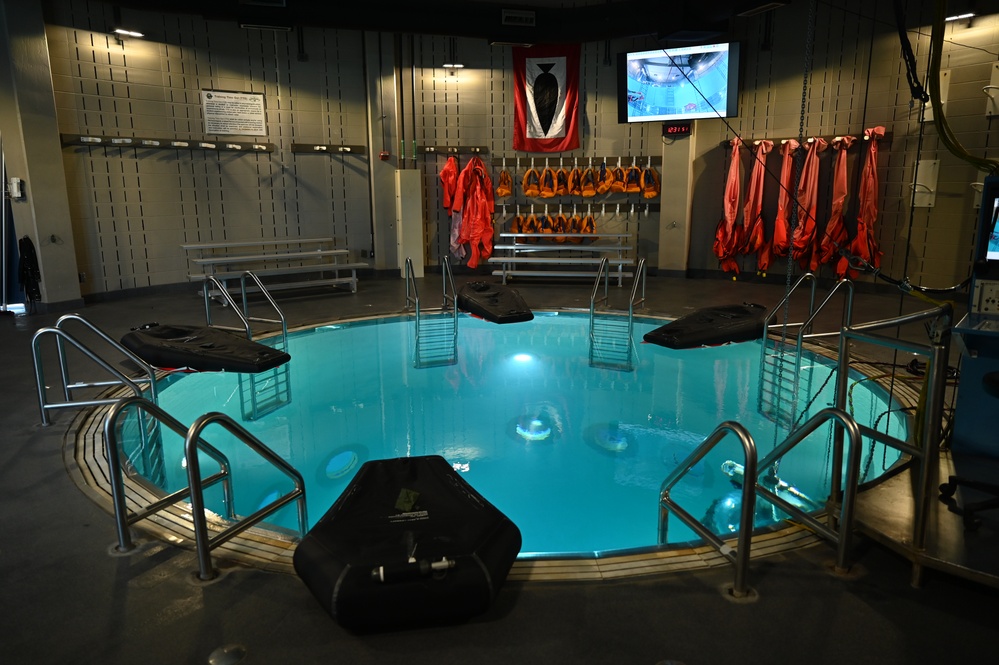 Naval Submarine School Submarine Escape Trainer