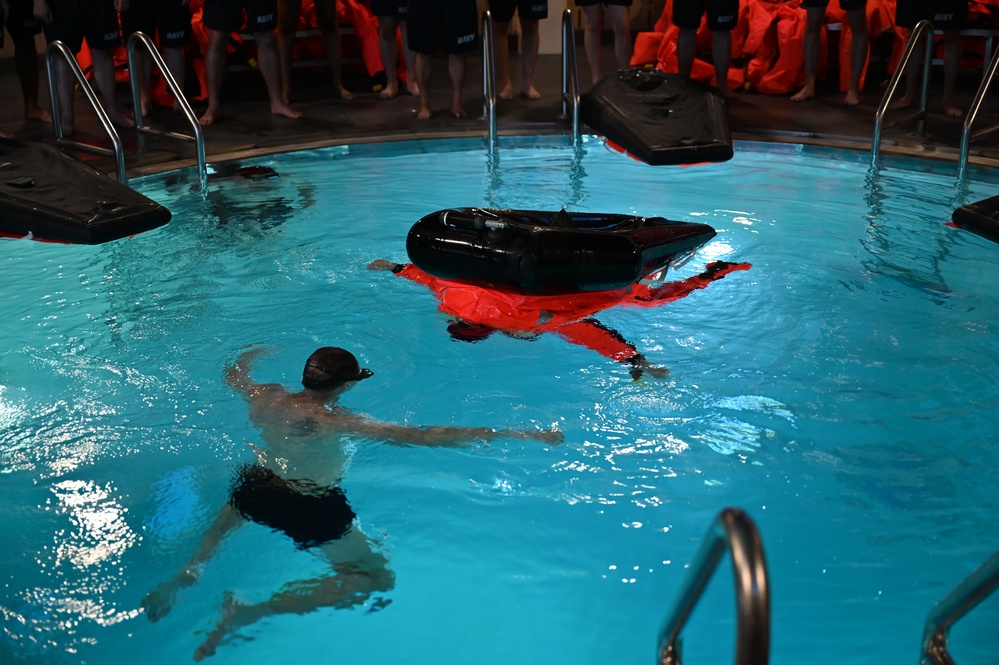 Naval Submarine School Submarine Escape Trainer