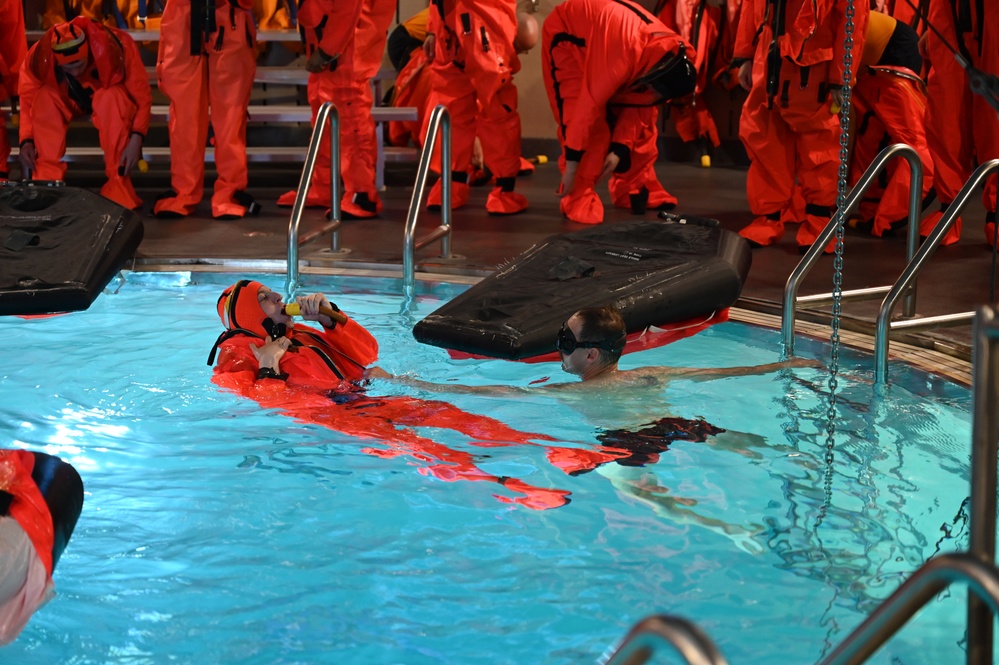 Naval Submarine School Submarine Escape Trainer