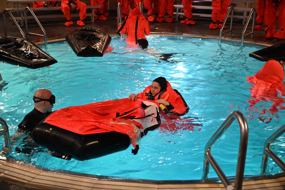 Naval Submarine School Submarine Escape Trainer