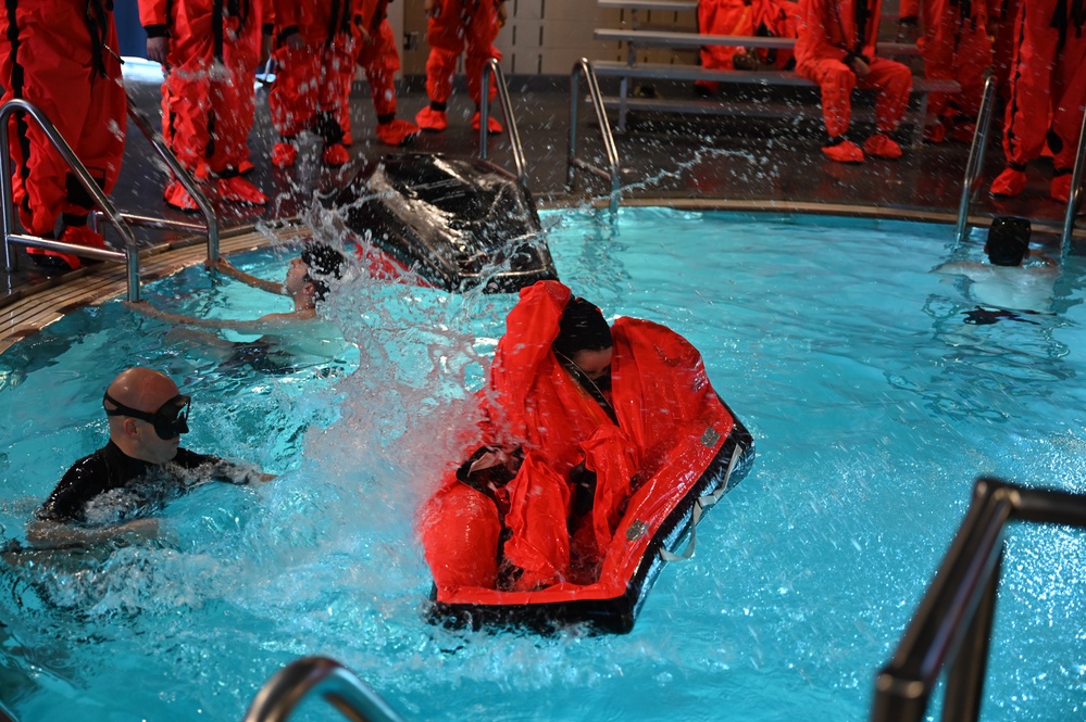 Naval Submarine School Submarine Escape Trainer