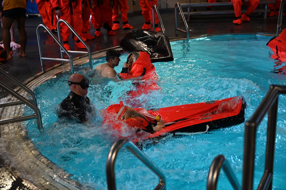 Naval Submarine School Submarine Escape Trainer