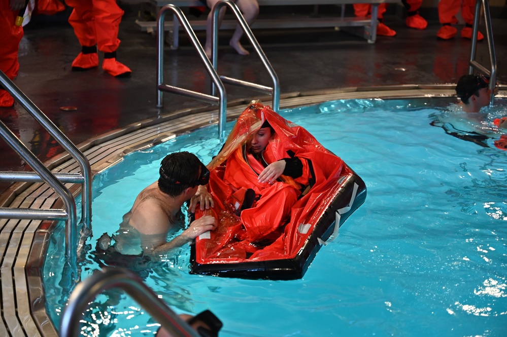 Naval Submarine School Submarine Escape Trainer