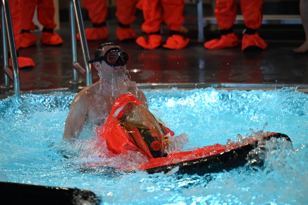 Naval Submarine School Submarine Escape Trainer