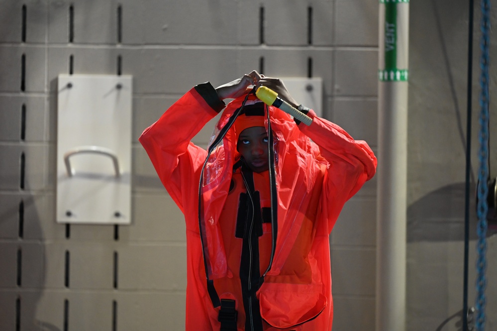 Naval Submarine School Submarine Escape Trainer