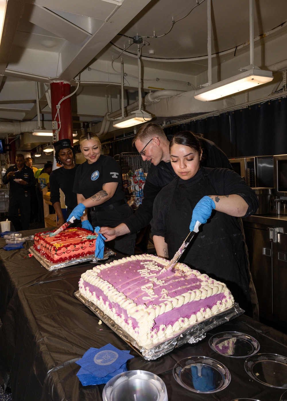 Daily Operations Aboard USS George H.W. Bush (CVN 77)