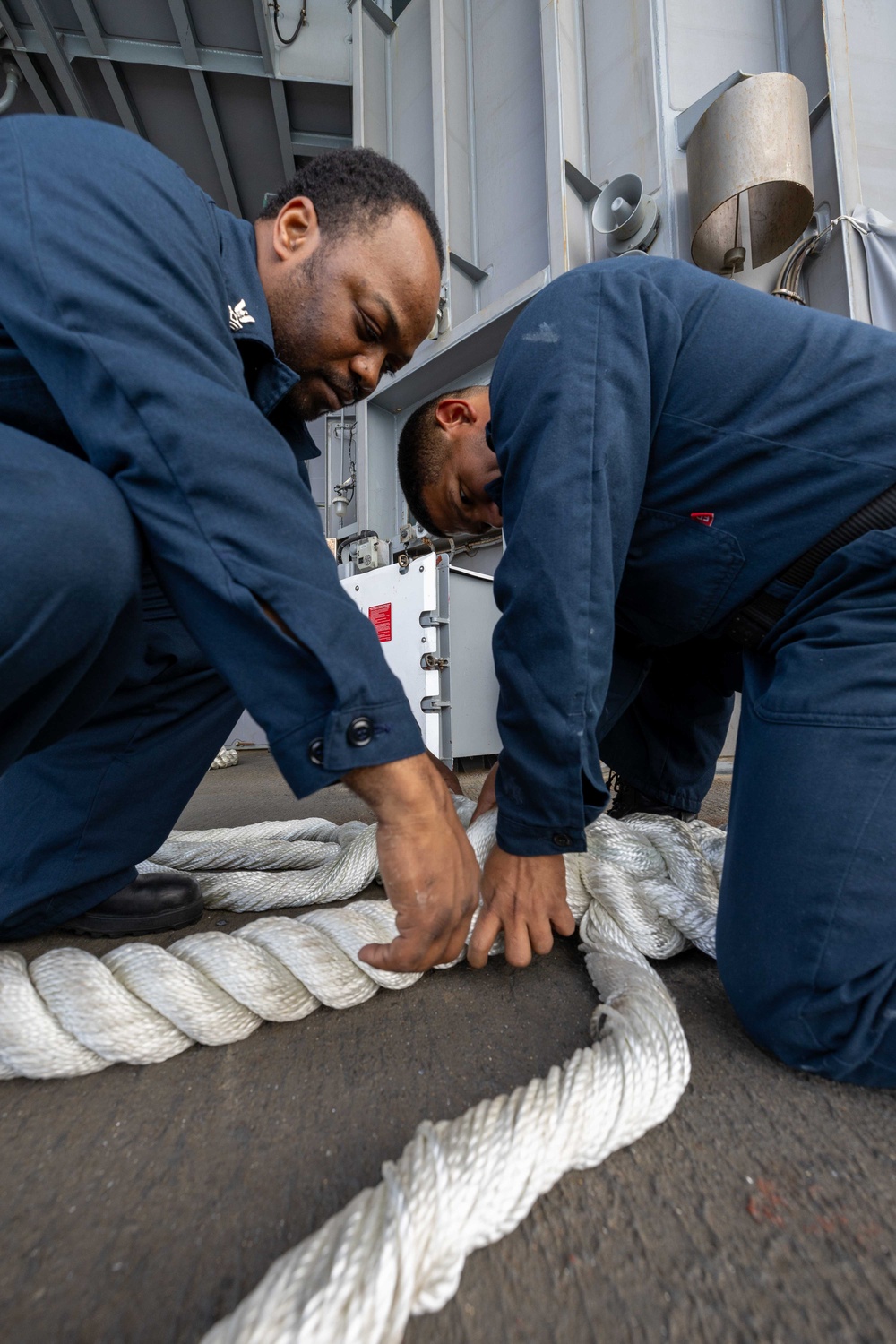 Daily Operations Aboard USS George H.W. Bush (CVN 77)