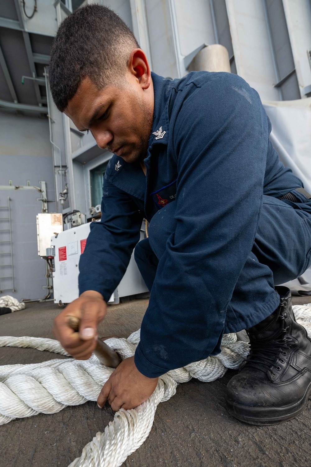 Daily Operations Aboard USS George H.W. Bush (CVN 77)