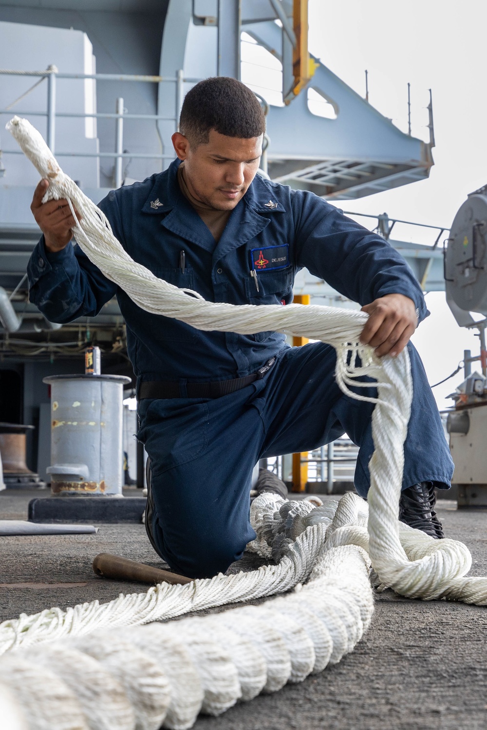 Daily Operations Aboard USS George H.W. Bush (CVN 77)