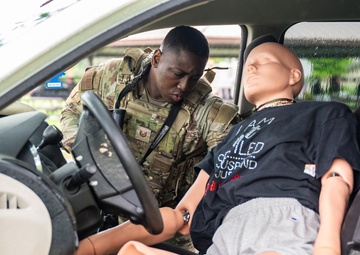 Scott AFB tests emergency readiness with major accident response exercise