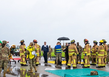 Scott AFB tests emergency readiness with major accident response exercise