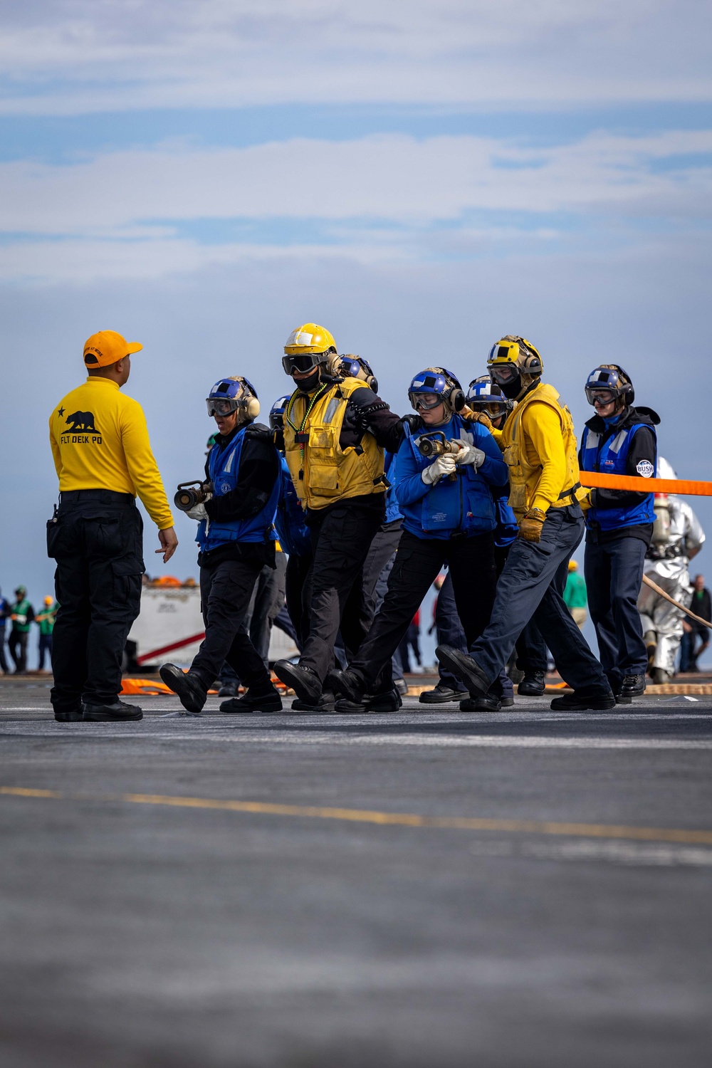 Daily Operations Aboard USS George H.W. Bush (CVN 77)