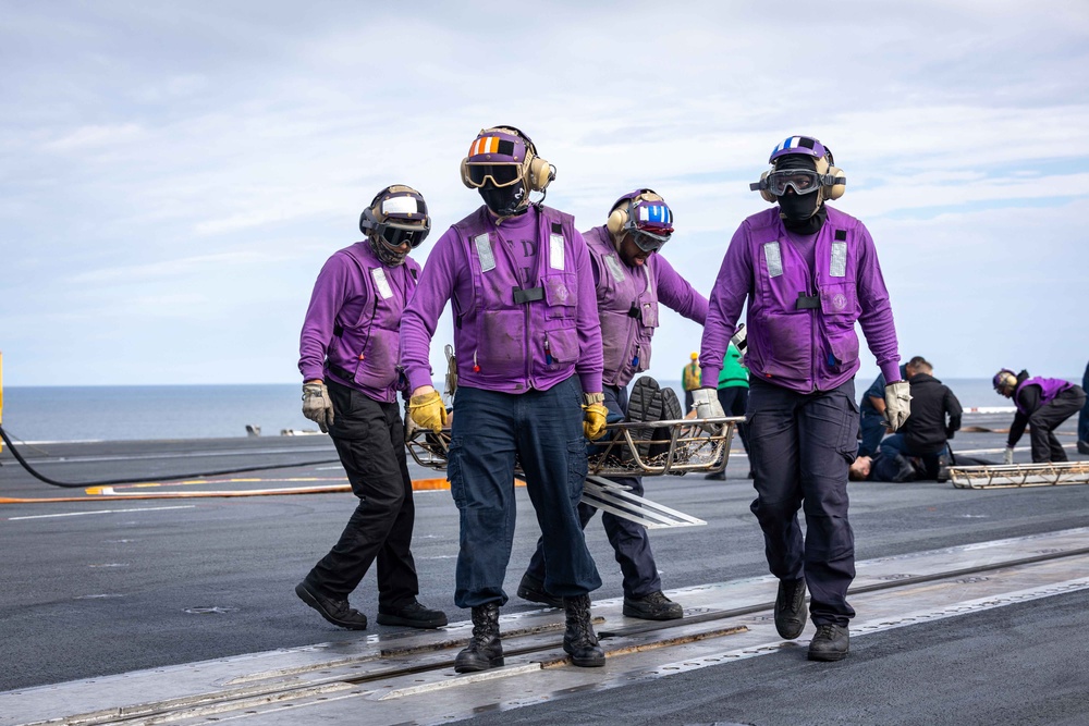 Daily Operations Aboard USS George H.W. Bush (CVN 77)