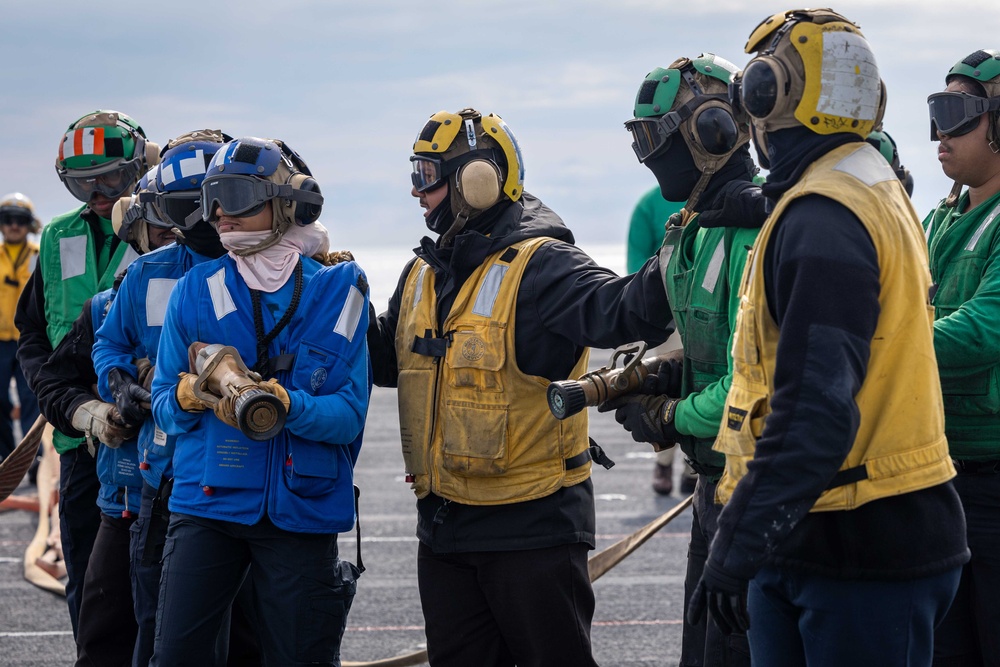 Daily Operations Aboard USS George H.W. Bush (CVN 77)