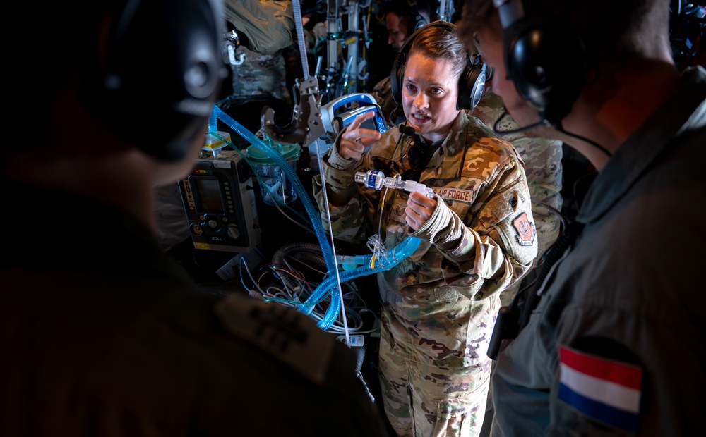 86th AES, NATO Allies execute aeromedical evacuation exercise