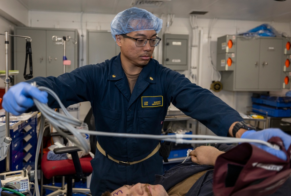 Daily Operations Aboard USS George H.W. Bush (CVN 77)