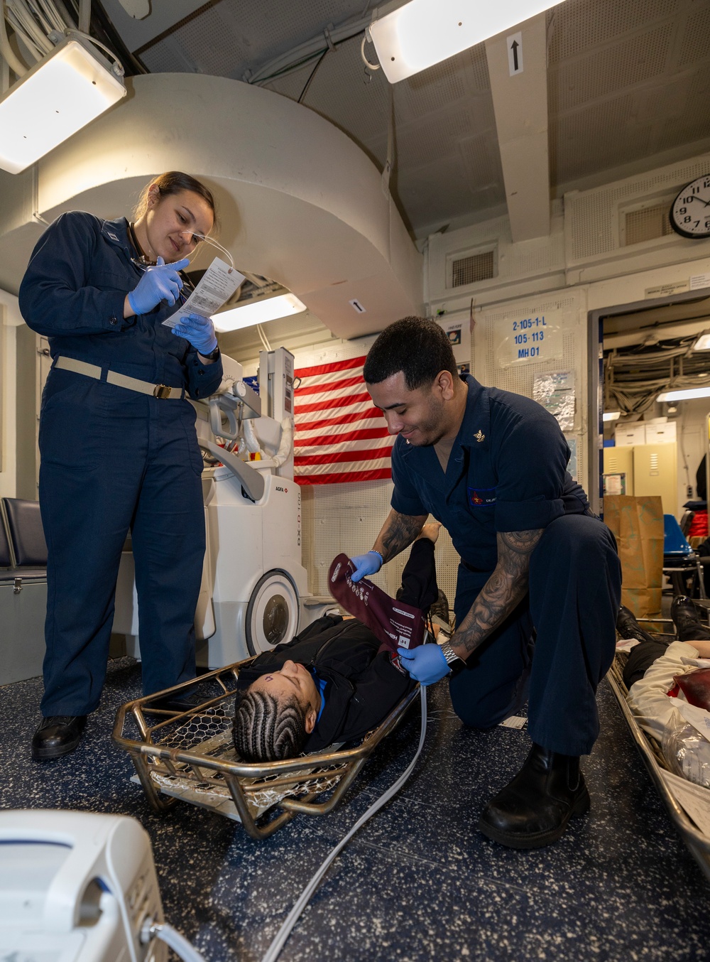 Daily Operations Aboard USS George H.W. Bush (CVN 77)