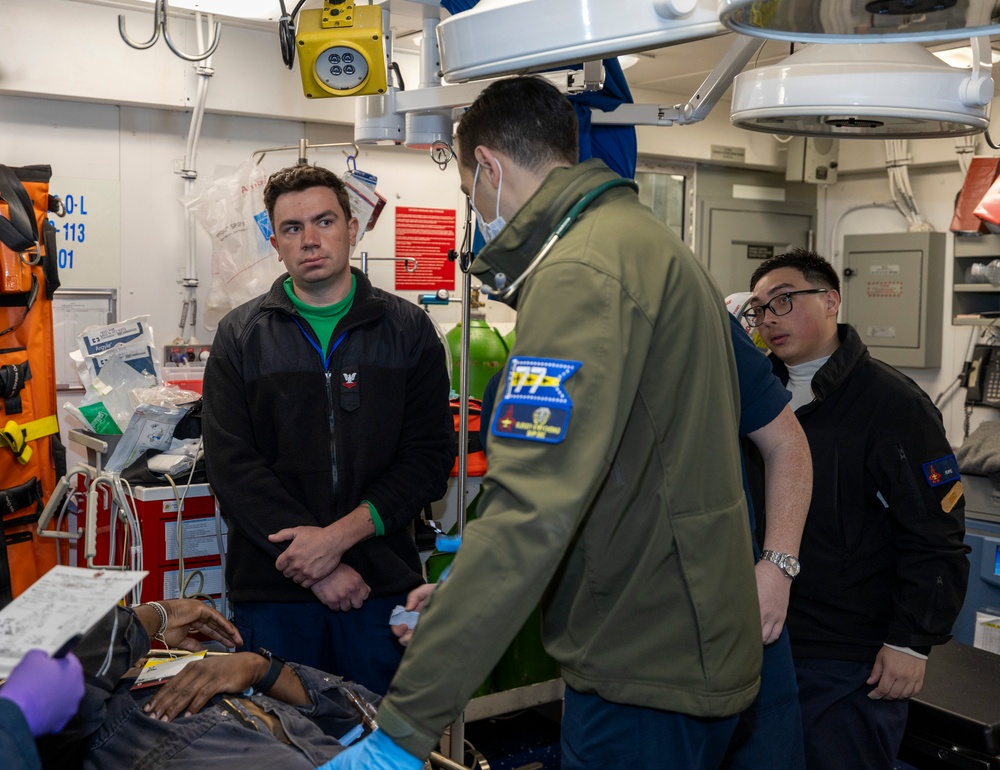 Daily Operations Aboard USS George H.W. Bush (CVN 77)