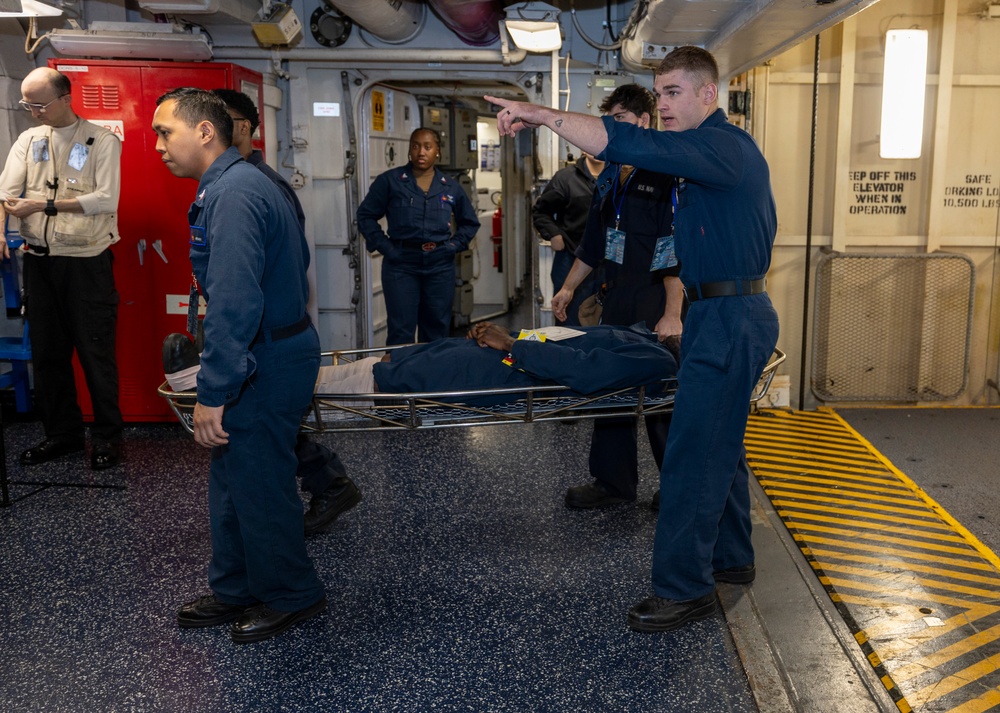 Daily Operations Aboard USS George H.W. Bush (CVN 77)