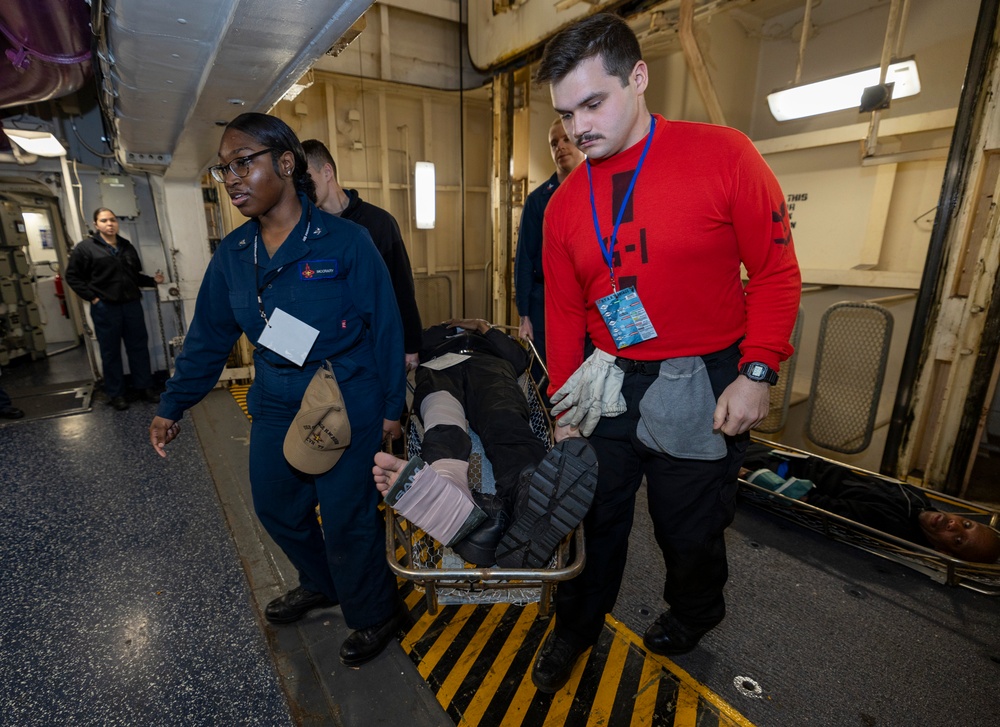 Daily Operations Aboard USS George H.W. Bush (CVN 77)