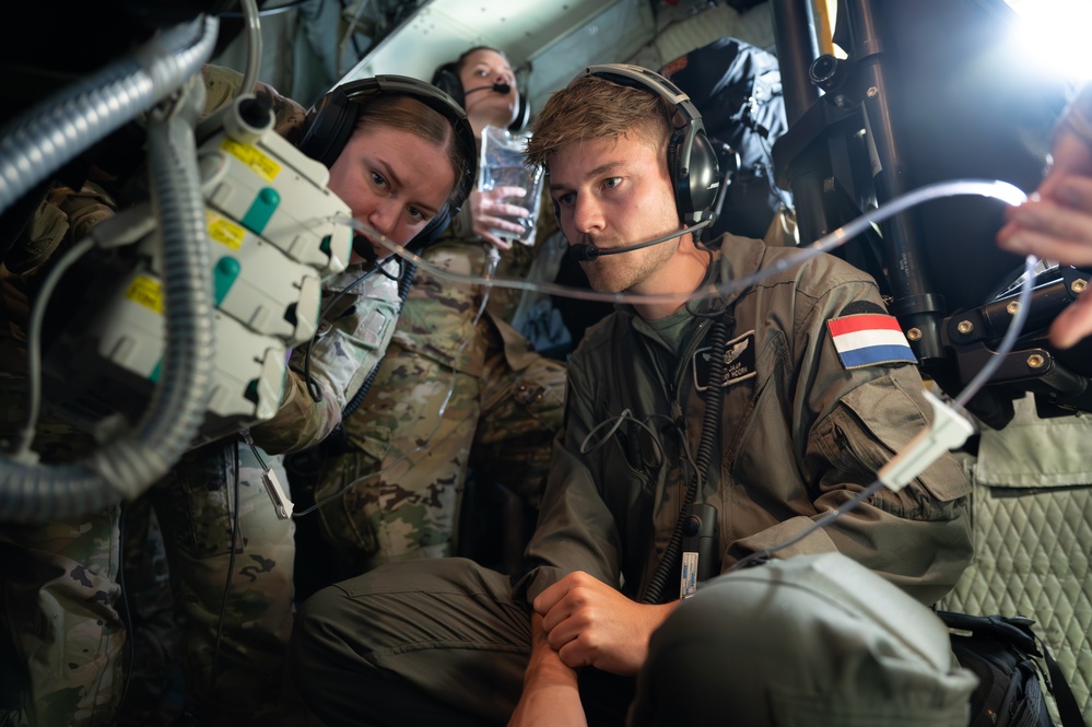 86th AES, NATO Allies execute aeromedical evacuation exercise
