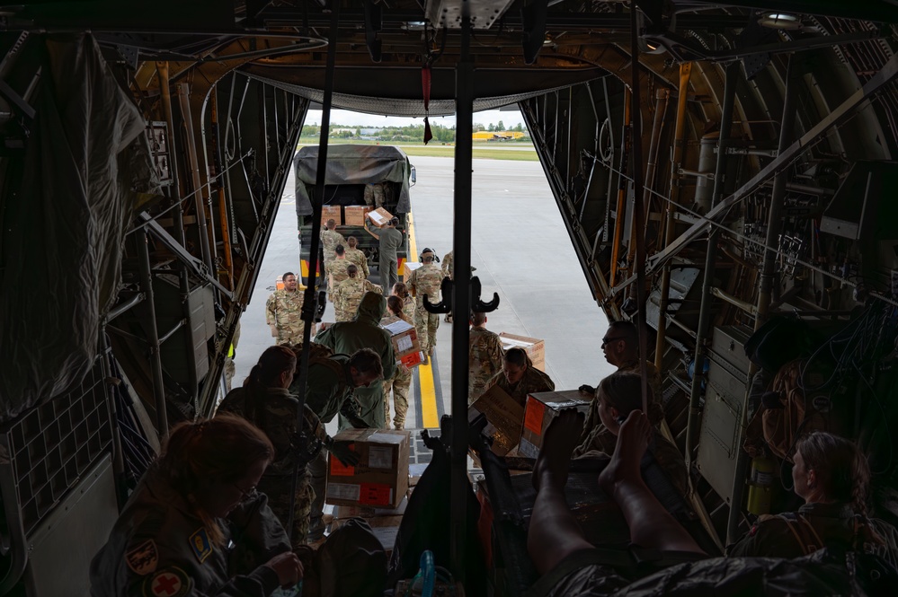 86th AES, NATO Allies execute aeromedical evacuation exercise